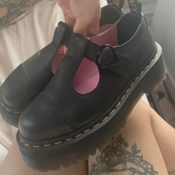 Lazy Oaf x Dr Martens Happy Sad Bethans size 5 US limited edition sold out - Picture 1 of 1